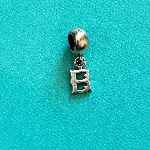 Pandora Jewelry - Pandora Silver Initial 'B' Charm Pendant